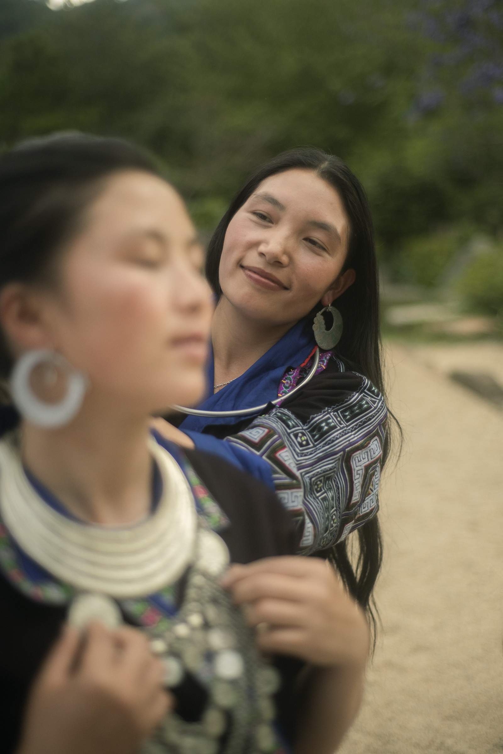 Local Hmong women in Mu Cang Chai