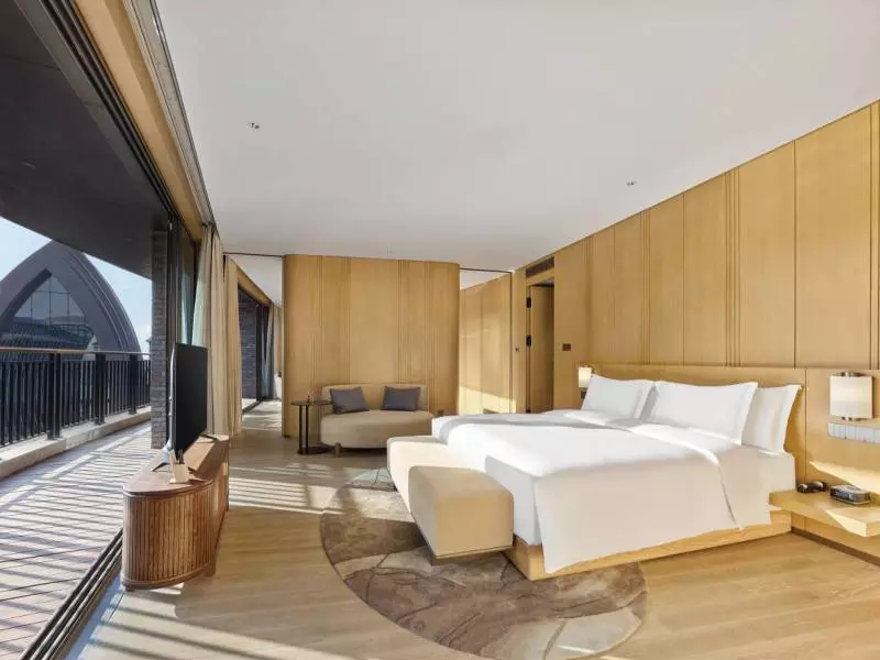 garrya huzhou lucun fountain suite bedroom