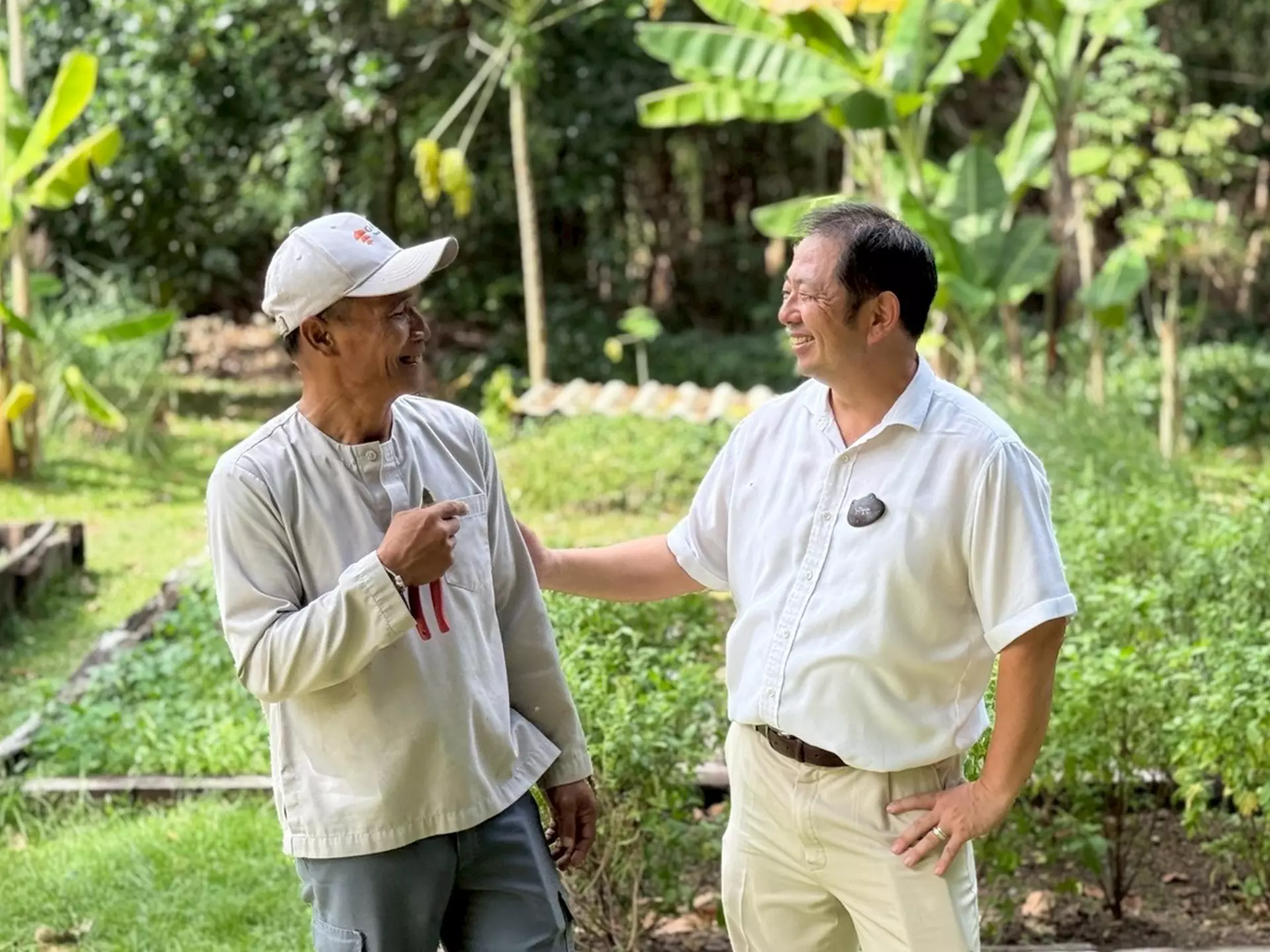 Welcome to Our Organic Garden at Garrya Tongsai Bay Samui