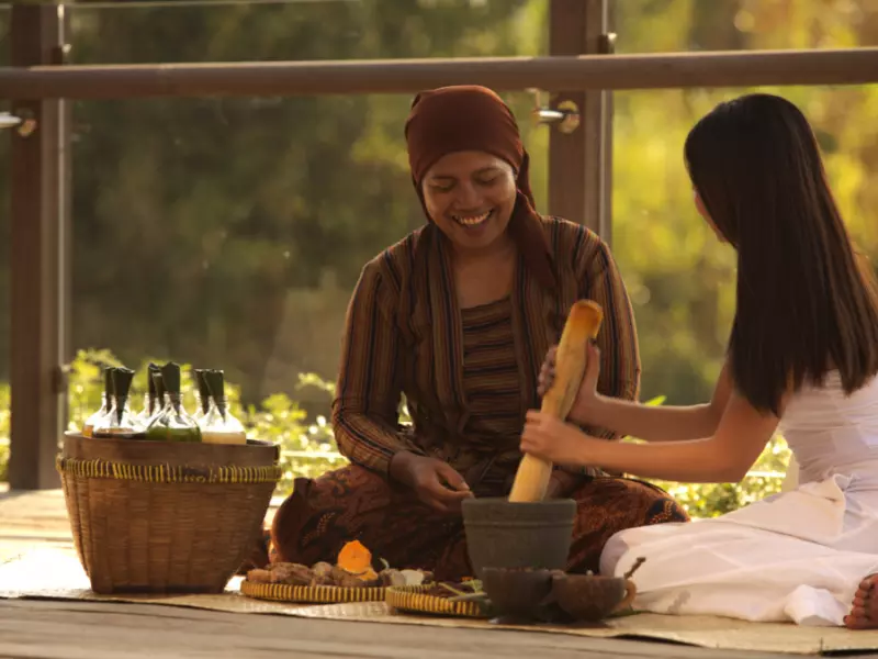 Javanese herbs making