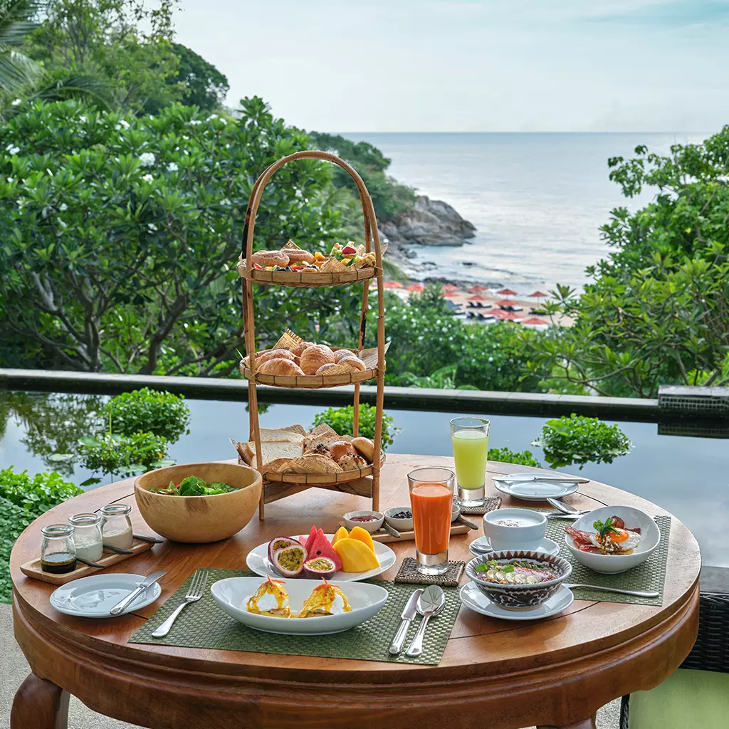 Relaxed breakfast dining experience at RHOY RHOY! Thai Restaurant, Garrya Tongsai Bay Samui in Koh Samui