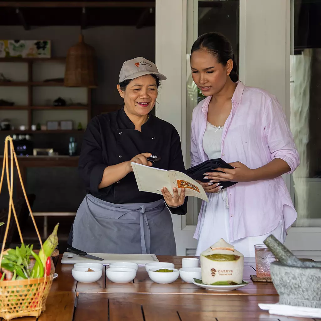 Thai cooking class experience at RHOY RHOY! Thai Restaurant, Garrya Tongsai Bay Samui in Koh Samui