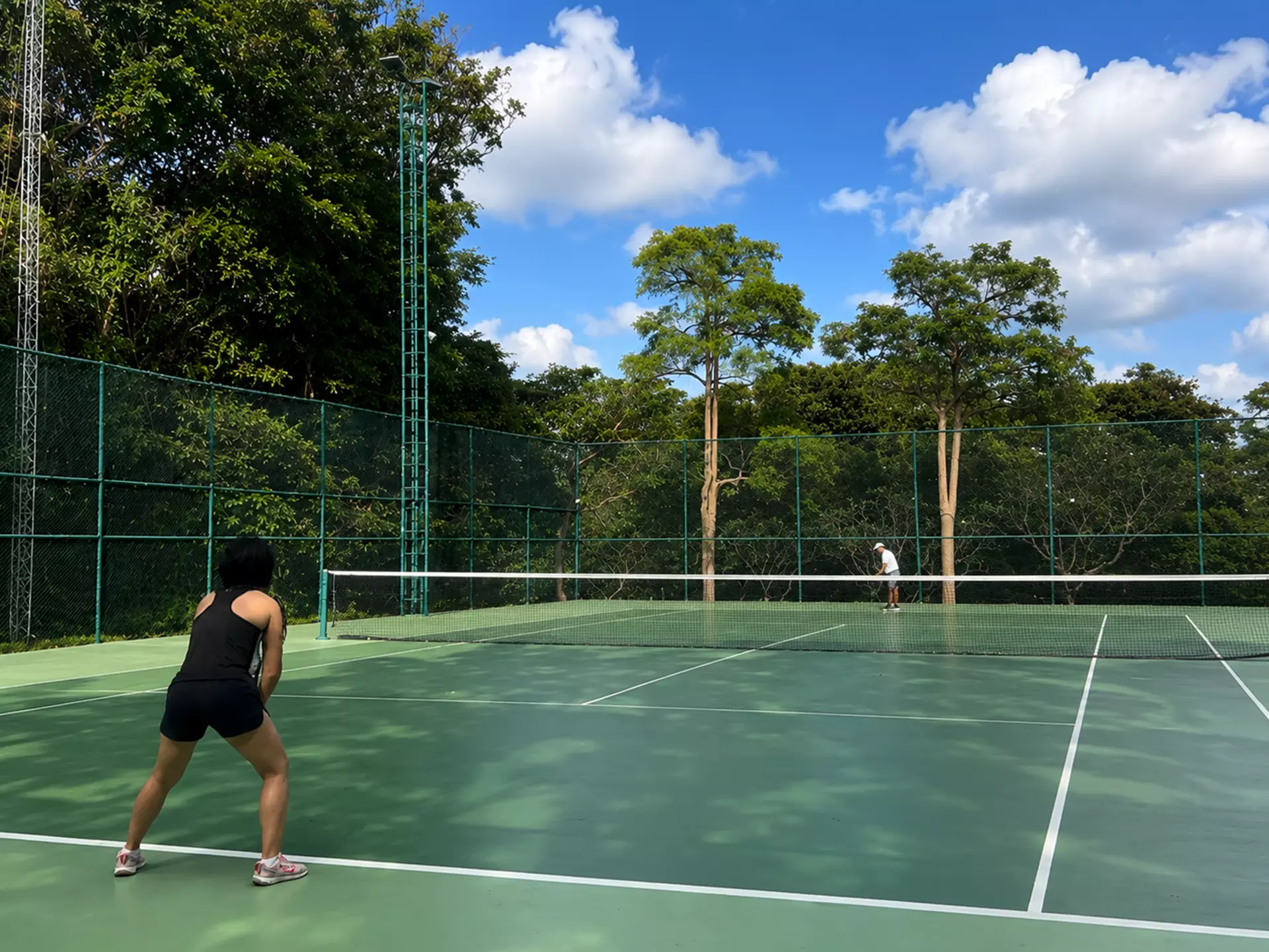 Tennis Court at Garrya Tongsai Bay Samui