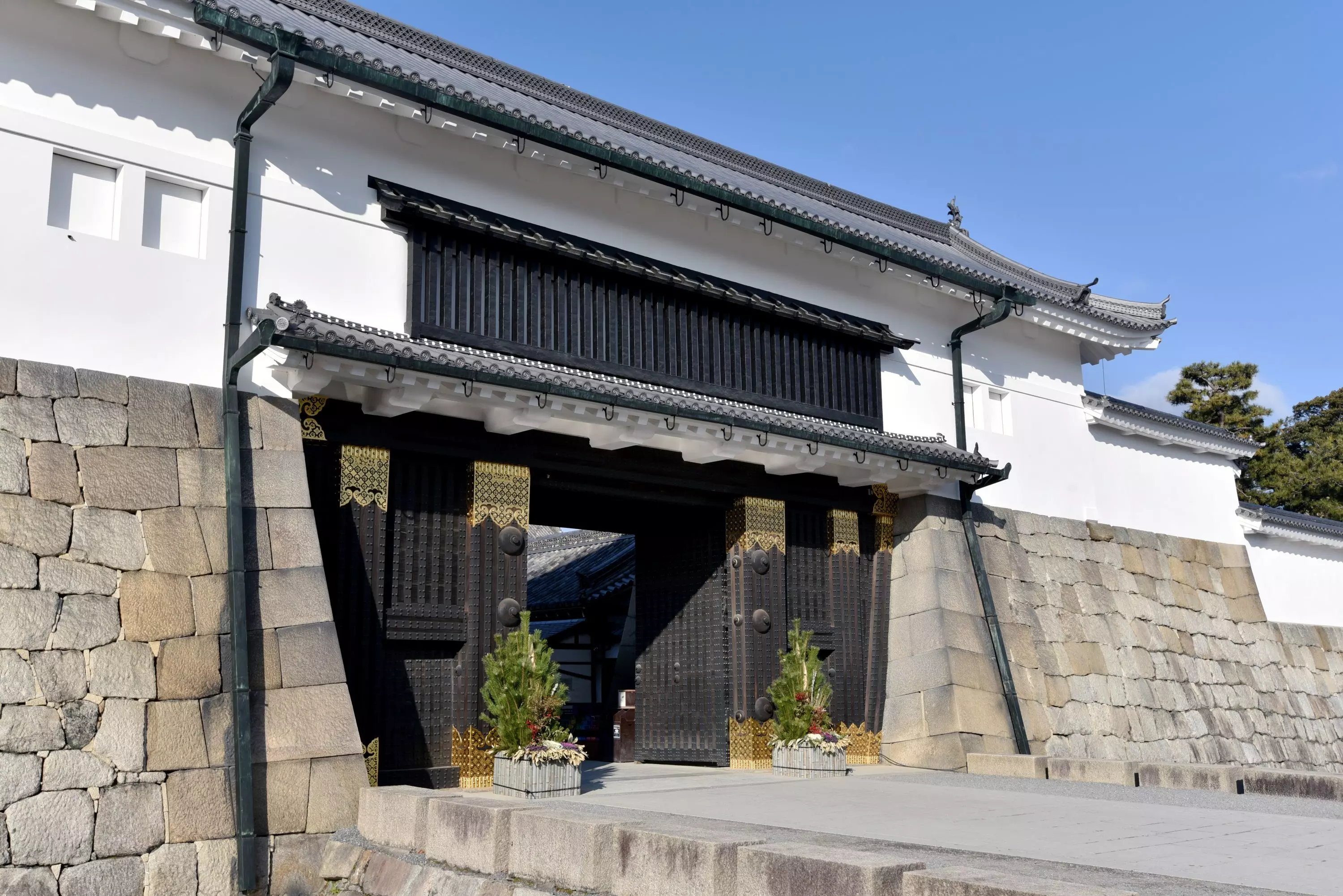 Kyoto Nijo Castle Otemon Gate