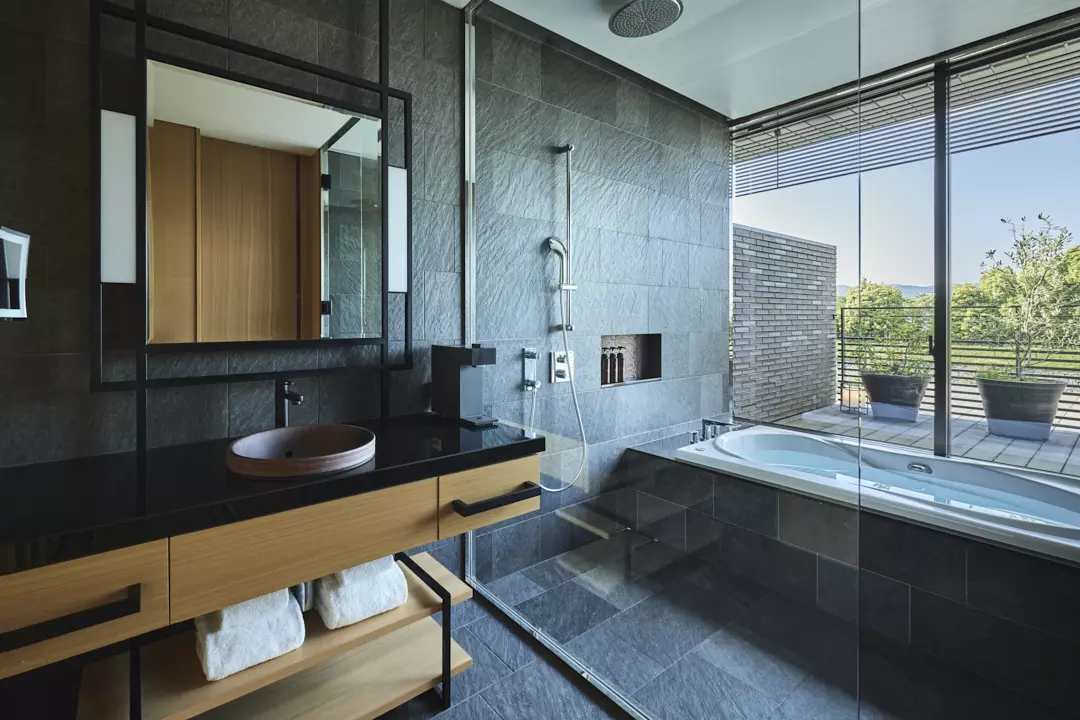Garrya Nijo Castle Kyoto Rikyu Terrace Suite Bathroom