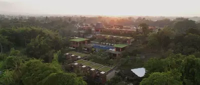 Garrya Bianti Yogyakarta in the morning