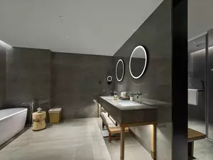 garrya huzhou lucun fountain suite bathroom