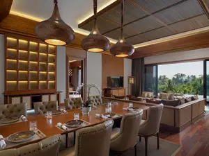 Dining Room in Two-Bedroom Villa