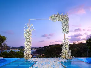 Garrya Tongsai Bay Samui - Two Bedroom Seaview Hillside Pool Villa -In Villa Wedding Set up
