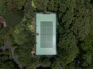 Tennis Court at Garrya Tongsai Bay Samui