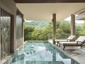 Hmong Garden View Pool Suite private pool area designed for calm relaxation.