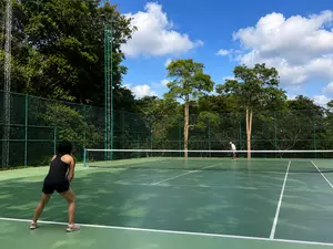 Tennis Court at Garrya Tongsai Bay Samui