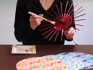 Mini Wagasa Making Experience