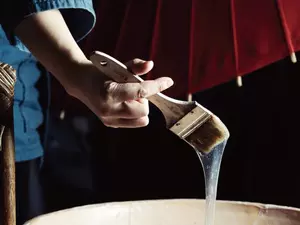 Mini Wagasa Making Experience