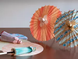 Mini Wagasa Making Experience
